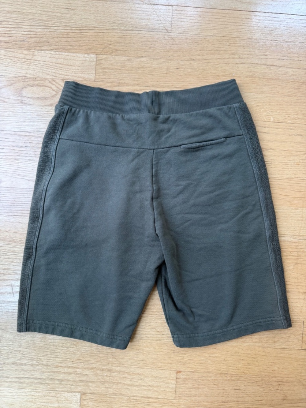 Oakley Sweat Shorts Mens Small Army Green Workout Drawstring Reg Stretch Waist - Picture 5 of 5